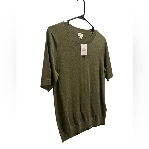 J. Crew Olive Green Sweater brand new with tags - Picture 2 of 12
